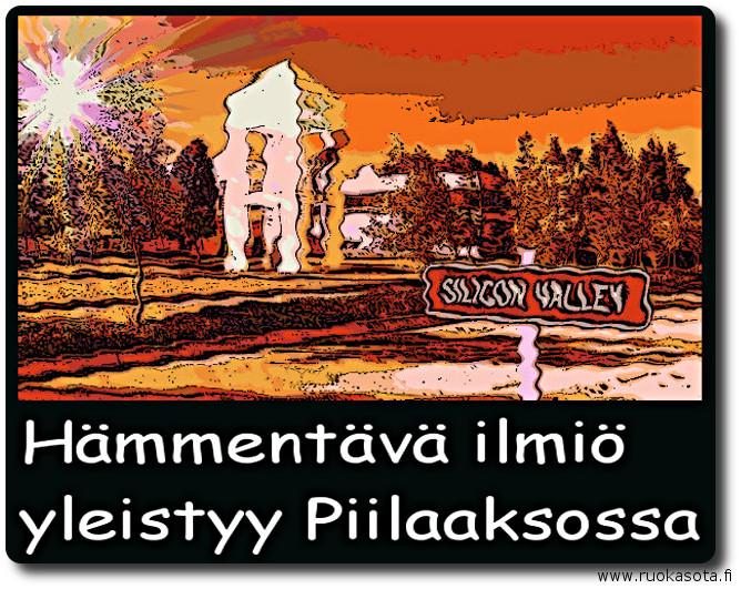 Hämmentävä ilmiö Piilaaksossa yleistyy Hämmentävä ilmiö yleistyy Piilaaksossa, kertoo Independentlehden artikkeli.