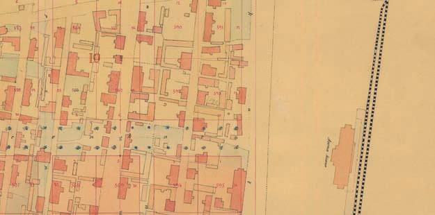 1889 Asemakartta Caloniuksen alkuperäisen suunnitelman pohjalta laadittiin myös vuonna 1889 hyväksytty Kyttälän kaupunginosan asemakartta.