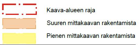 Vaikka korttelin käyttötarkoitus muuttuu, säilyy rakennusten mittakaava suurena ja vaikutus rakennettuun ympäristöön jää siltä osin vähäiseksi.