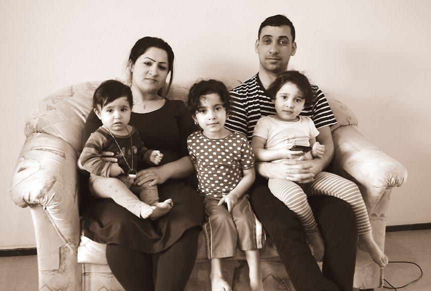 Olemme saaneet iloita siitä, että seurakuntaperheeseemme on tullut mukaan irakilainen Rahmanin perhe, johon kuuluvat isä Rahman, äiti Zaynab ja kolme suloista tytärtä.