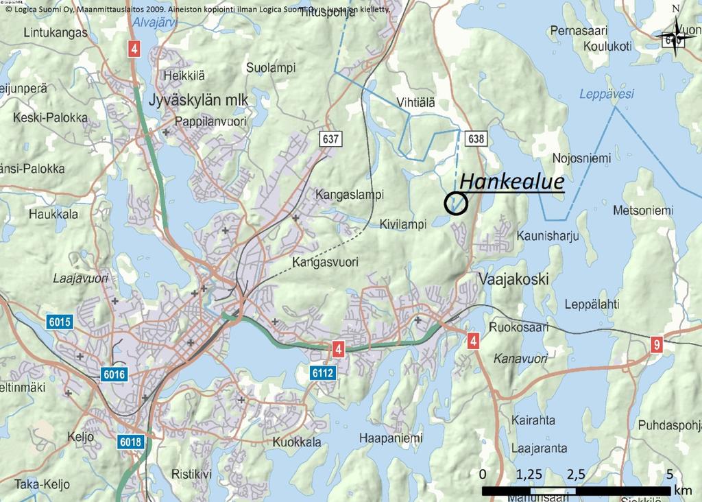 FCG SUUNNITTELU JA TEKNIIKKA OY Raportti 3(7) Kivilammen maankaatopaikan laajennusalueen meluselvitys 1 TAUSTAA Tässä meluselvityksessä on tarkasteltu Jyväskylän kaupungin Kivilammen puhtaiden