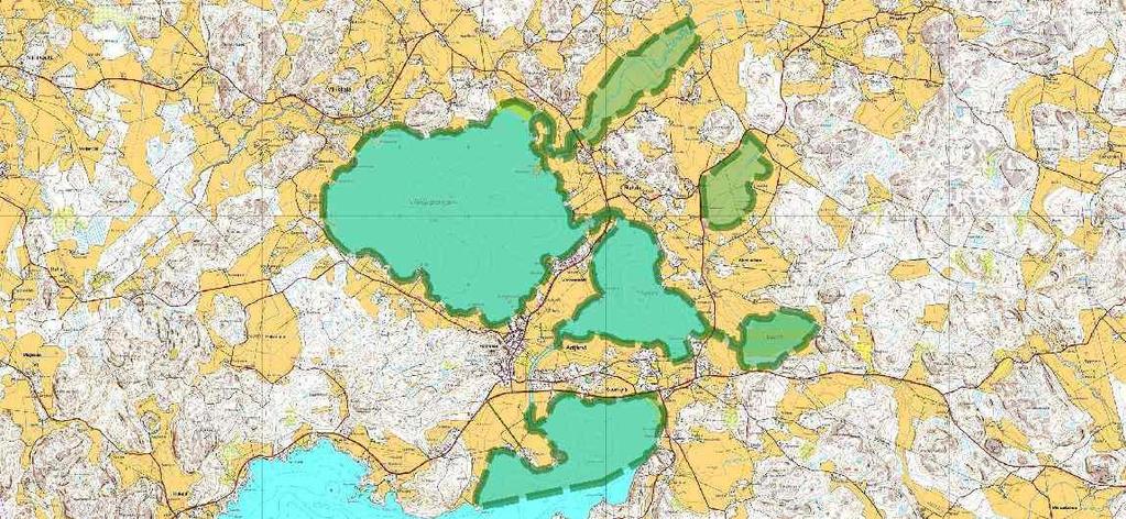 3) Tulvapeltojen ja järvien yhdistelmä Olemassa oleva IBA-alue (Artjärven kosteikot). Laulujoutsenen merkittävä kerääntymisalue.