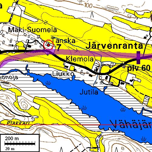 17 kaivantoja N 6799 366 E 317 414 x 6797 530 y 2478 324 Koilliseen viettävässä mäen rinteessä,