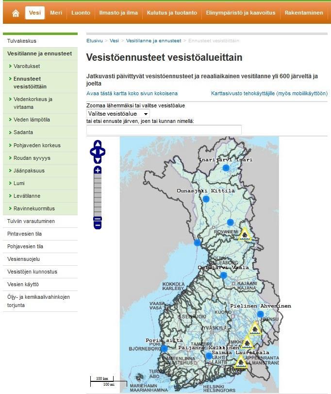 Kyrönjoen tulvariskien hallintasuunnitelma Kuva 57.