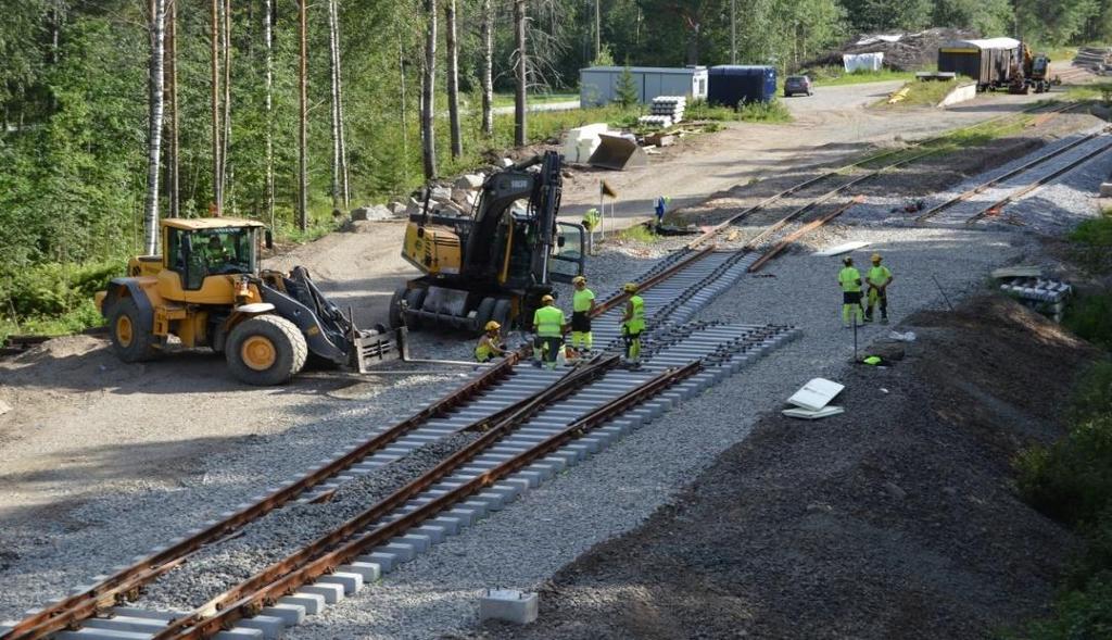 Tehdyt maastotyöt: kuvia