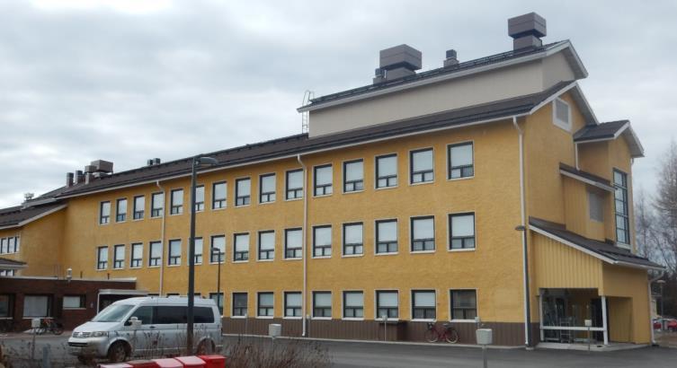 FCG SUUNNITTELU JA TEKNIIKKA OY Tutkimusselostus 10 (74) 5.2 Vanha osa Rakennuksen vanha osa on rakennettu 1950-luvun puolessa välissä. Rakennusosassa on mm.