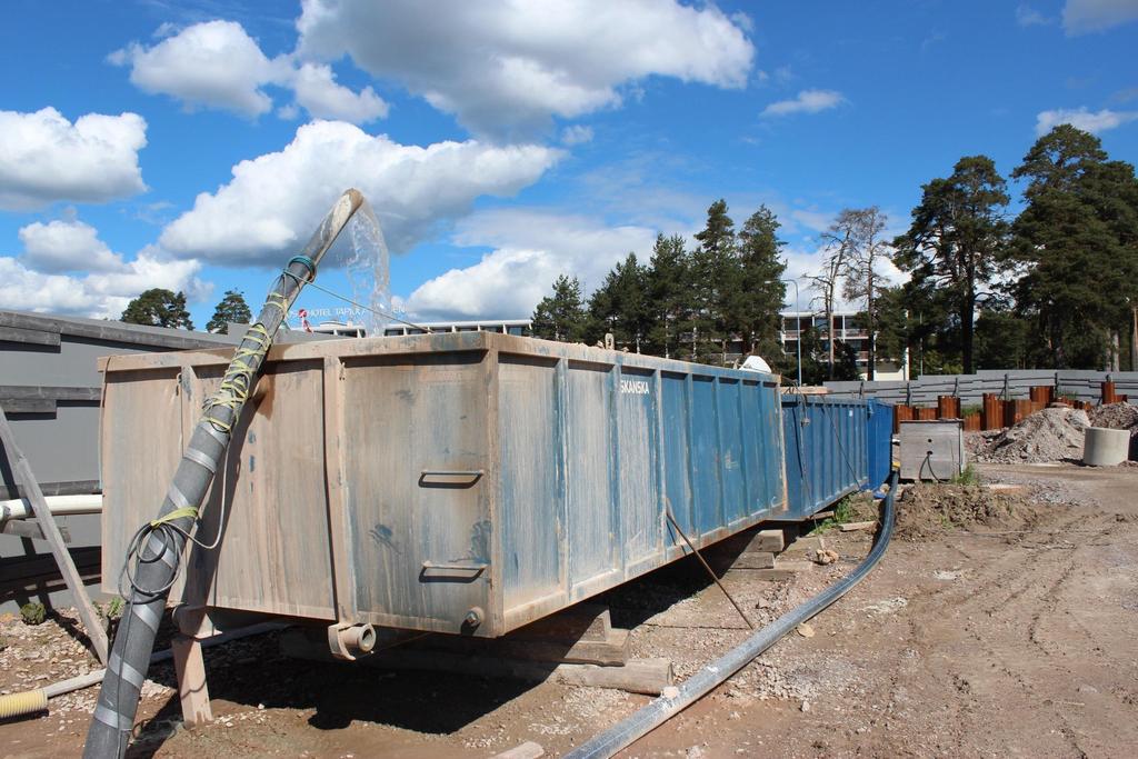 Työmaavesien käsittelyratkaisuja Länsimetron