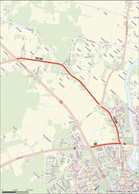 idän suuntaan VARAREITTI 27R17 Reitin pituus [km]: