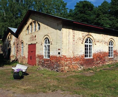 In 1550 werd er op het Koninklijke landgoed Näse een watermolen in de stroomversnelling gebouwd met vier paar molenstenen.