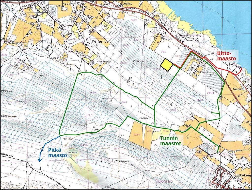 TURVALLISUUSASIAKIRJA 12 (16) 10. MAASTORATSASTUS 10.1 Maastoreitit Ratsastuskoulun käyttämät maastoreitit on merkitty oheiseen yleiskarttapohjaan (kuva 1).