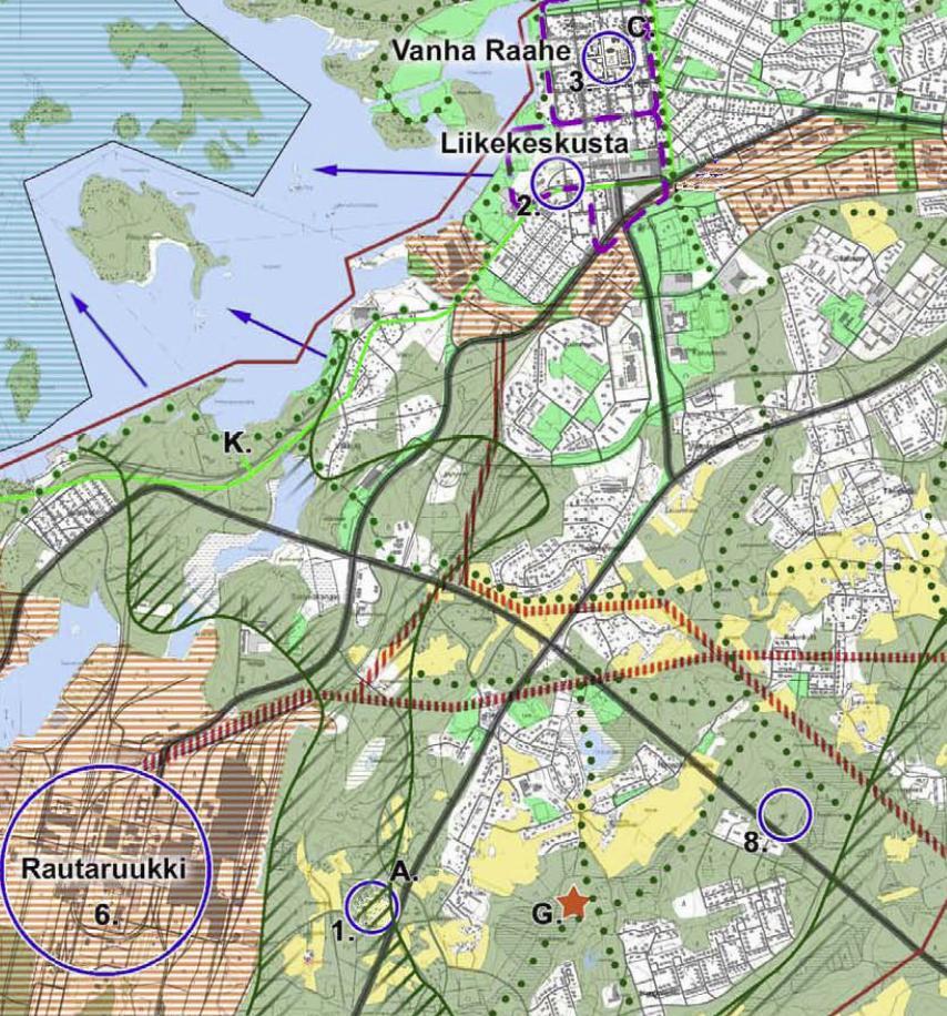 4.5 Maisemaselvitys Suurmaisema Raahen suurmaisemaa hallitsee Perämeri. Se on muovannut maaperän topografian, alueen ilmaston ja kasvillisuuden sekä vaikuttanut rakennetun ympäristön ominaisuuksiin.