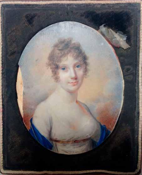 Christian Horneman (1765 1844) Naisen muotokuva