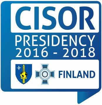 CISOR 2016-2018 2017 Hallituksen kokous 9.-12.2., Jääkäriprikaati, Sodankylä Sotilasmoniottelu 26.6.-2.7., Karjalan Prikaati, Vekarajärvi Hallituksen kokous 5.-8.10.
