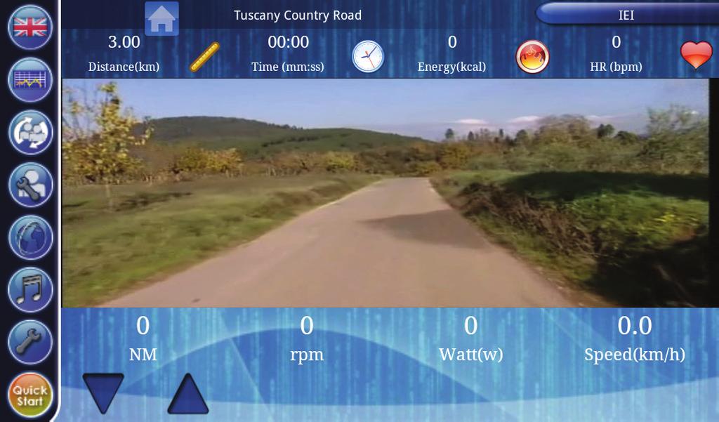 Maastoharjoitus + video maisemia tour -ohjelmat perustuvat samoihin harjoituksiin kuin Harjoitus trip -ohjelmat.