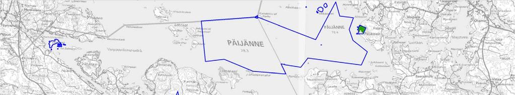 Kuva 4a. Natura 2000 -maaluontotyypit.