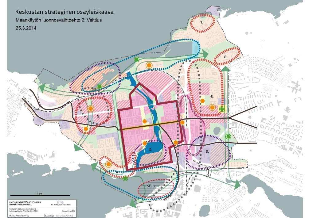 Keskustan strateginen osayleiskaava LUONNOSVAIHEEN