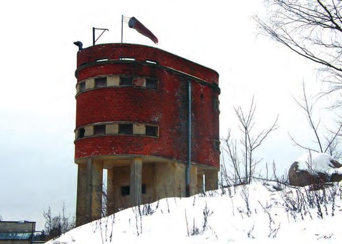 Riihimäki a town of good connections and good water Picture 4. This water tower was used by steam locomotives in Riihimäki. It is not in use anymore.