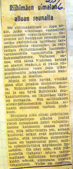 Vesilinna, Riihimäen maamerkki Kuva 13.