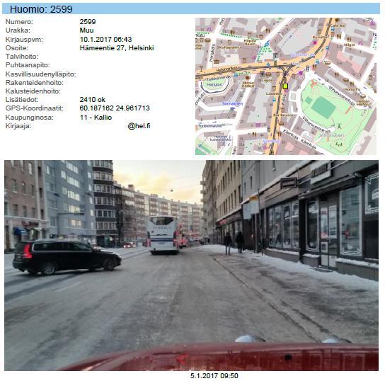 Valvontaraportit Mobilenote sovelluksella Valvonnan raportointi Poikkeamat kirjataan raportointiin, erikseen