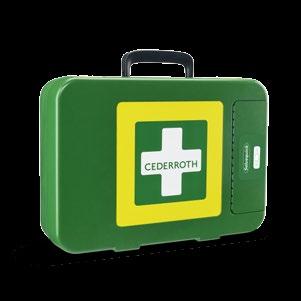 cm (REF 1893) 2 Verkkoside (REF1893) 2 Cederroth Burn Gel palovammataitos (REF 901900) 2 Soft Foam laastari 6 x 40 cm (REF 666150) 3 Cederroth 4-in-1 iso ensiapuside (REF 1910) 4 Cederroth 4-in-1