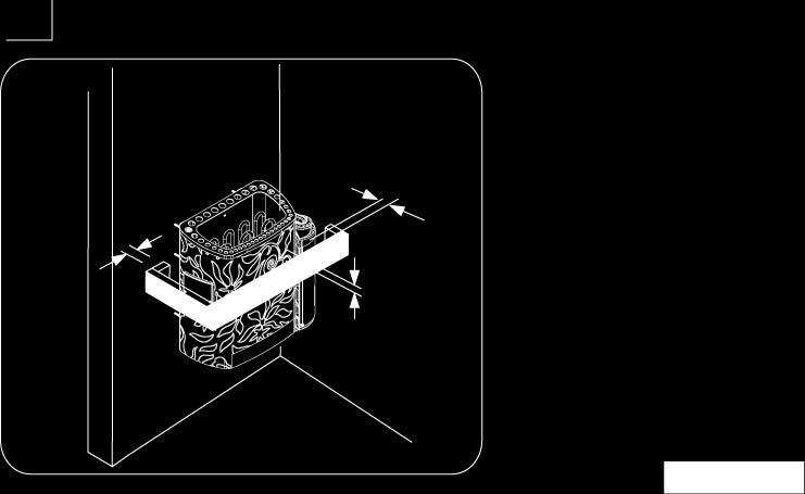 Heater Installation It is recommended that the heater be placed on the wall nearest to the door. The air circulation created by the door should work together with the hot air generated by the heater.