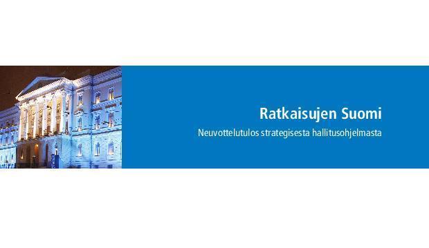 Hallitusohjelman viestejä Hallitus käynnistää ohjelman liikenneverkon korjausvelan vähentämiseksi ja käyttää siihen noin 600 miljoonaa.