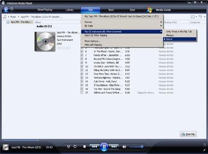 Kappaleiden kopioiminen CD-levyltä Voit siirtää musiikkia CD-levyltä GoGear Vibe -laitteeseen.