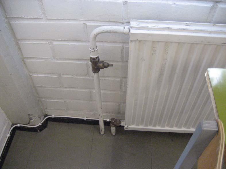 Lämmityspattereissa ei ole termostaattisia patteriventtiilejä ISS Proo Oy