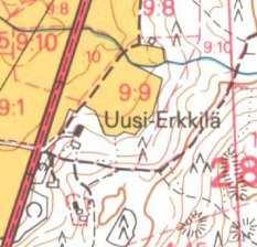 Pellot epätasaisia ja laadultaan vaihtelevia. Talouskeskus viljelysten reunassa, n. 400 m Herralan virrasta. Rakennukset puusta. Osittain 2-kerroksinen päärakennus (7 huon.) v:lta 1920.