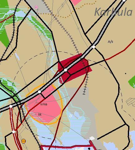 YMPÄRISTÖN LÄHTÖKOHDAT Nykyiset kerrostalot ovat rakentuneet vanhalle omakotitaloalueelle.