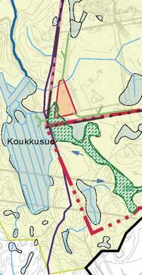 Ruddammsbäenin valuma-alue (n. ha) Pmanojan valuma-alue (n.
