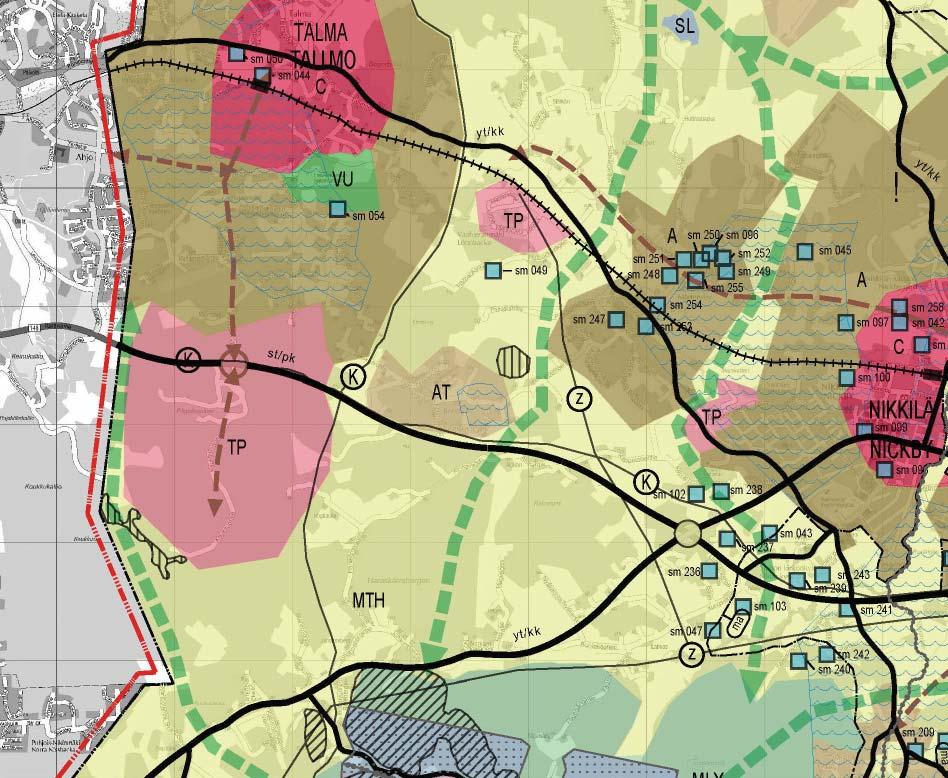 Maauntaaavaehdotus Uudenmaan. vaihemaauntaaavan ehdotus oli nähtävillä.5. - 5.6.. Kaava-alue on pääosin työpaiaalue-merinnällä tai reservialueella, ja eyhteyden osalta merinnä ömällä alueella.