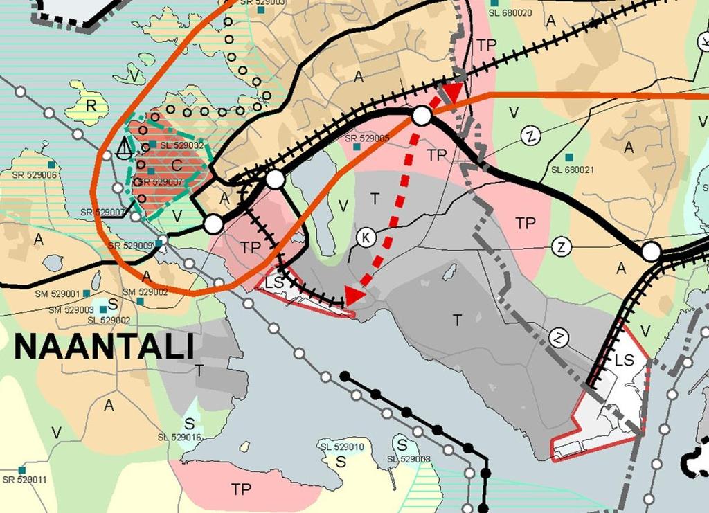 FCG SUUNNITTELU JA TEKNIIKKA OY Selostus 8 (19) 3.2 