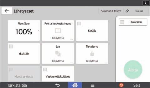 2. Aluksi 12 13 14 15 16 17 DRC281 Nro Kuvake Kuvaus 12 13 14 15 16 17 Paina alkuperäisen skannauksen suurennussuhteen määrittämiseksi.