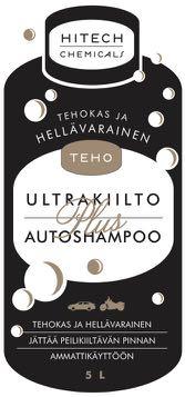 53 (57) TEHO ULTRAKIILTO PLUS AUTOSHAMPOO Ammattikäyttöön tarkoitettu tehokas ja hellävarainen autoshampoo, joka jättää peilikiiltävän pinnan.