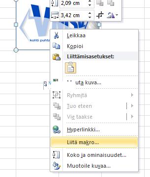 28 Kuva 6.9. Makron lisääminen Järjestelmässä keltaisella merkityt solut ovat lukitsemattomia.