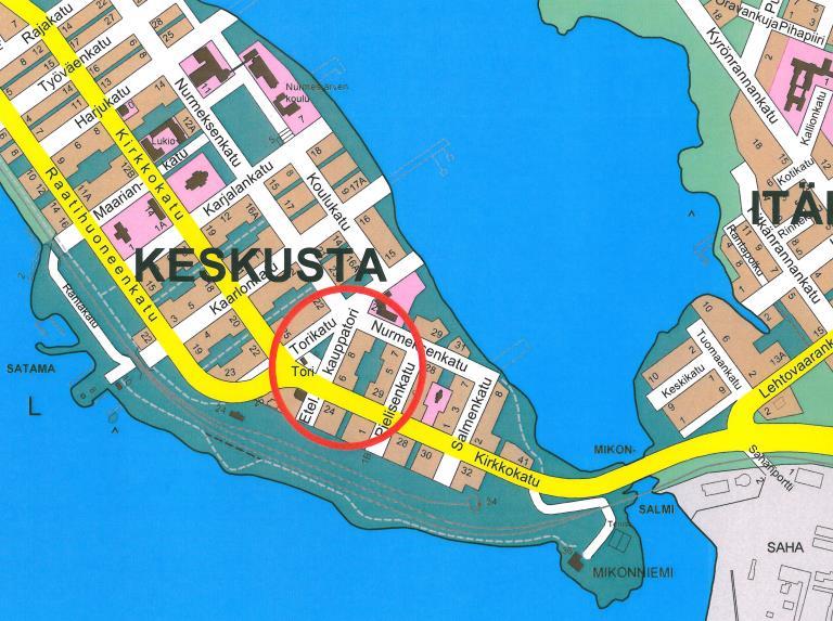 5. VAIKUTUSALUE 7 Kuva 6: Asemakaavamuutoksen vaikutusalue 6.