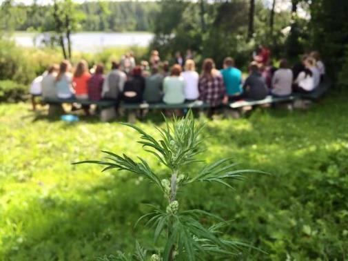 Tervetuloa Sasu-rippikouluun 2017! In Finnland sind die Konficamps seit 40 Jahren die beliebteste Form der Konfiarbeit. Zum Konficamp kann man in dem Jahr fahren, in dem man 15 Jahre alt wird.