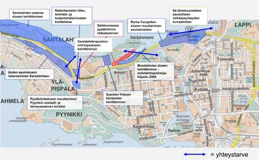 Vaihtoehtojen vertailun yhteydessä huomioidaan pohja- ja pintavesien suojelutarve ja käyttötarpeet.