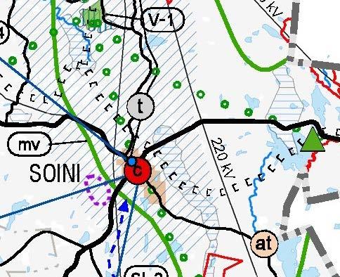 SOININ KUNTA KIRKONSEUDUN ASEMAKAAVAN MUUTOS PIHLAANMÄEN ALUE 9 15.12.2016 3.