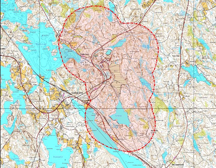 ydessä. Erityishuomio kiinnitetään mahdollisiin läjitysaltaiden patoihin liittyviin onnettomuuksiin sekä alueen vesien keräilyyn ja käsittelyyn liittyviin mahdollisiin häiriöihin. 8.