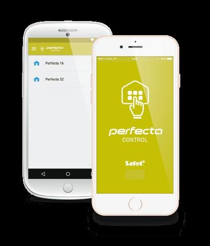 Siksi PERFECTA CONTROL mobiilisovellus GPRS tekniikalla on jo ladattavissa PERFECTA keskusten käyttöön, ohjauksiin ja viestintään.