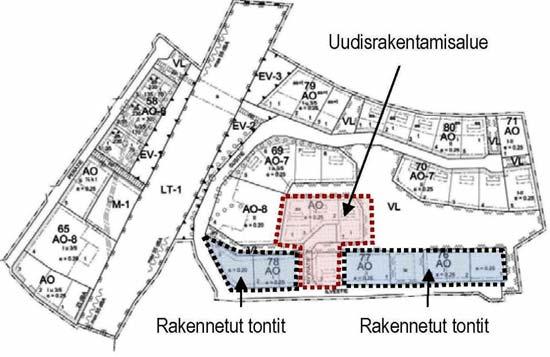 PETÄJÄVEDEN KUNTA KAKSOSTEN ASEMAKAAVA ALUEEN RAKENTAMISTAPAOHJEET LIITE 2: Korttelit 76 78 ja korttelin 69 tontit 1 3 ILVESTIE MYYRÄTIE (korttelit 76-78 ja korttelin 69 tontit 1-3 ) Yksityiskohdissa