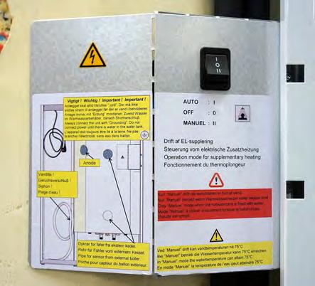 Compact P / Compact P Polar (Suomalainen) BY NILAN Vianetsintä Pakkotoiminnot Käyttöveden pakkolämmitys Jos Compact P laitteen ohjauksessa tai komponenteissa tapahtuu vikaantuminen ja laite sammuu se