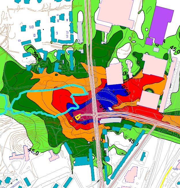 Otteita asemakaavojen nro 8610 ja 8611 meluselvityksen päivityksestä 2016 (Ramboll