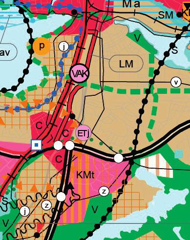 2013) suunnittelualue on osoitettu taajamatoimintojen alueeksi (A) ja kaupunkikehittämisen kohdealueeksi (kk2, Tampereen valtakunnanosakeskuksen ydinalue).