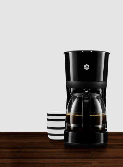 RUOANVALMISTUS Kahvinkeittimet Kahvinkeittimet RUOANVALMISTUS Coffee Maker Daybreak Black Coffee Maker Daybreak White Kuumennusvastuksella varustettu kahvinkeitin Kapasiteetti 1,5 litraa eli 12