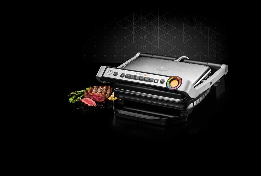 RUOANVALMISTUS OptiGrill OptiGrill RUOANVALMISTUS Contact Grill OptiGrill+ XL Contact Grill OptiGrill Täydelliset grillaustulokset parilagrillissä joka kerralla tunnistimen ja kehittyneen tekniikan