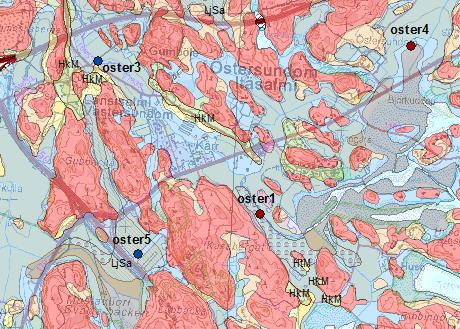 22 4.3 Ominaisvastusluotaukset Pistemäisten ominaisvastuskairausten tueksi tehtiin kaksiulotteisia ominaisvastusluotauksia kairapisteiden ylitse.