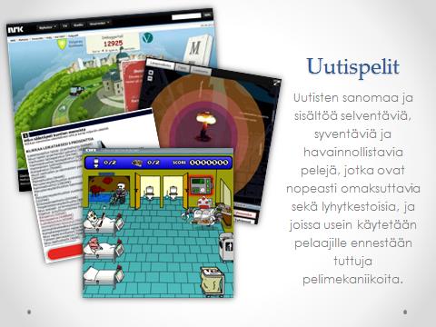 Hankkeen näkökulmista, edistymisestä ja tuloksista kerrottiin myös Jyväskylän yliopiston pelitutkimukseen linkittyvillä opintojaksoilla, kuten erittäin suositulla monitieteisellä Pelin lumo